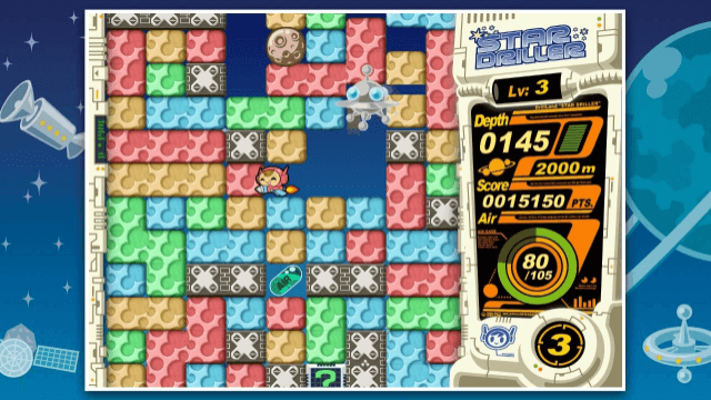 Mr. Driller Encore screenshot 2 for Nintendo Switch
